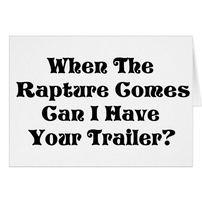 Rapture Garage Sale (Front Horizontal)