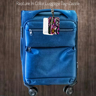 Rapture In Colour Luggage Tag