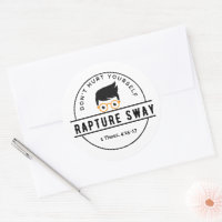 Rapture Sway Round Sticker