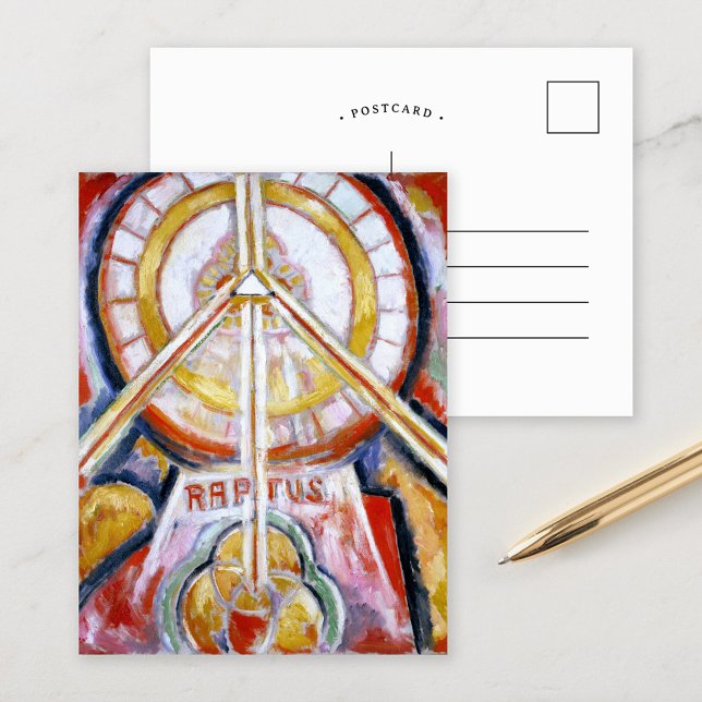 Raptus | Marsden Hartley Postcard (Creator Uploaded)