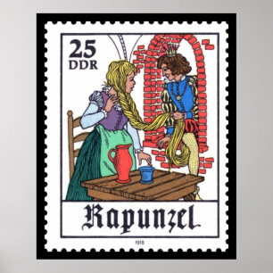 Rapunzel 25 DDR. 1978 Poster