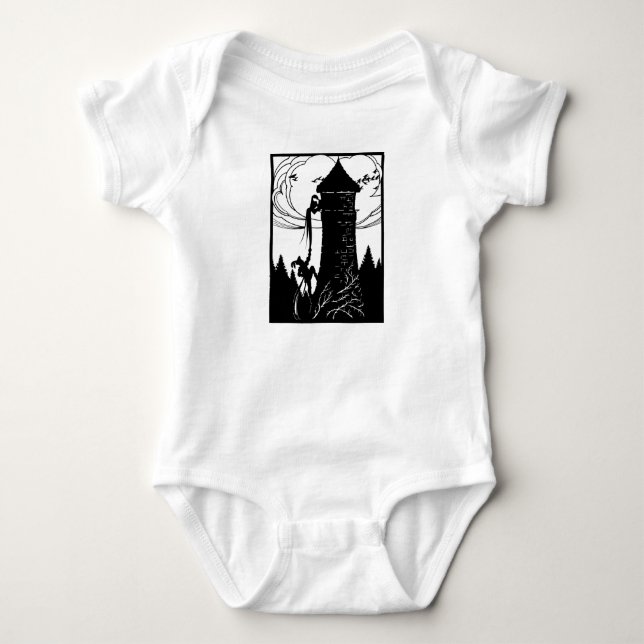 Rapunzel Baby Bodysuit (Front)