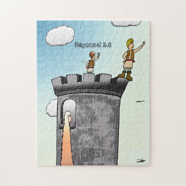 Rapunzel Jigsaw Puzzle (Vertical)