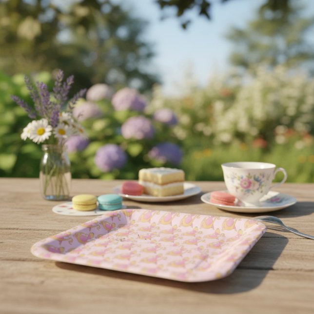 Rapunzel Paper Plates (Creator Uploaded)