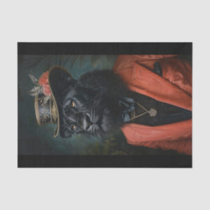 Rare Black Lion11 Tissue Paper