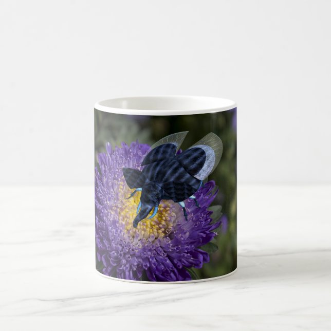 Rare Blue Elephant Bug Coffee Mug (Center)