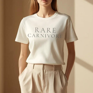 Rare Carnivore Minimalist Tri-Blend Shirt
