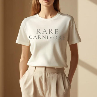 Rare Carnivore Minimalist Tri-Blend Shirt