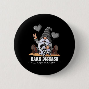 Rare Disease Awareness  6 Cm Round Badge