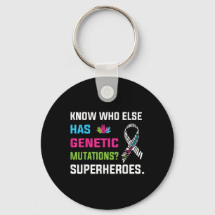Rare Disease Awareness Day 2025 Rare Genes Superhe Key Ring