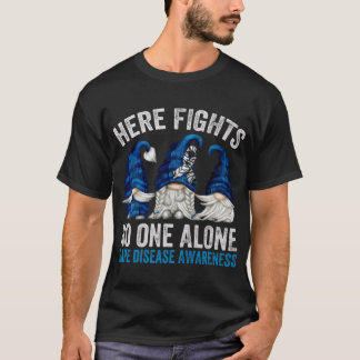 Rare Disease Awareness Gnomes - Here Fights No One T-Shirt