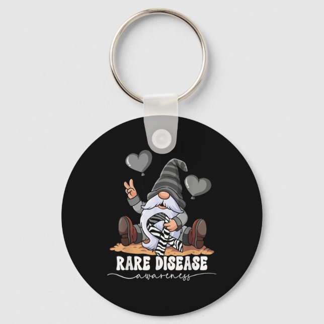 Rare Disease Awareness  Key Ring (Front)