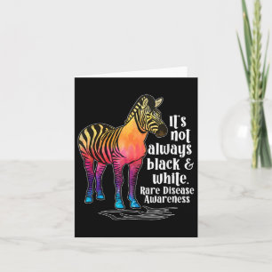 Rare Disease Awareness Proud Rare Disease Warrior  Card