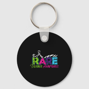Rare Disease Awareness Rare Disease Day Warriors 2 Key Ring