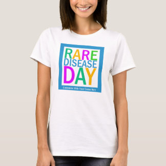 Rare Disease Day tshirt (customisation available)