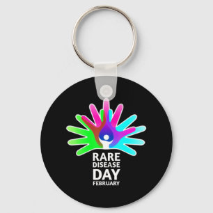 Rare Diseases Day 2022 - Rare Disease Awareness T- Key Ring