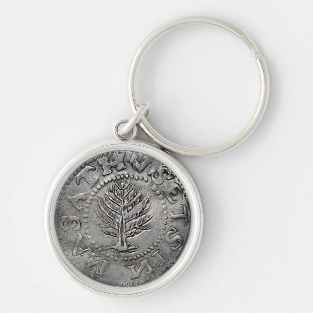 Rare Early American Coin Key Ring (Front)