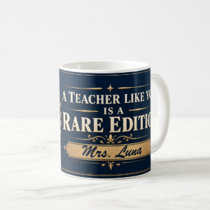 Rare Edition English Teacher Personalised Gift Mug