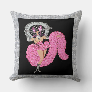 Rare ERTE Design "Mimi" (Recolored) Cushion