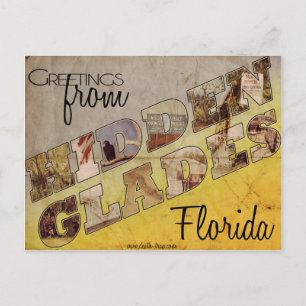 Rare Hidden Glades Postcard