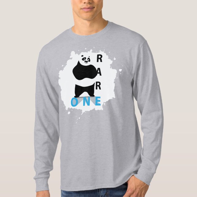 Rare One Panda Bear T-Shirt (Front)