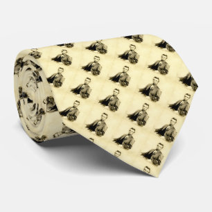 RARE President Abraham Lincoln STEREOVIEW VINTAGE Tie