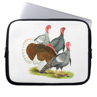 Rare Turkey Quartet Laptop Sleeve