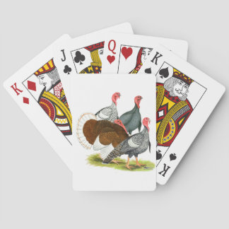 Rare Turkey Quartet Playing Cards