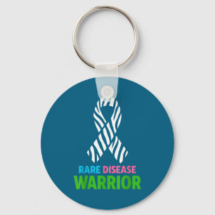 Rare warrior rare disease awareness rare disease key ring