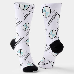 Rarely Do I Reach Economic Equilibrium Econ Humour Socks