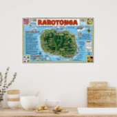 Rarotonga, Cook Islands Poster (Kitchen)