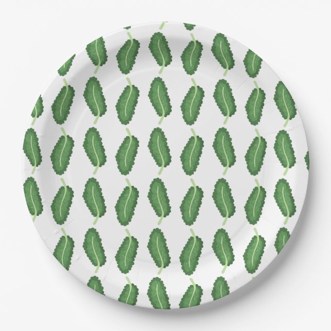 Ras-Kale Paper Plate (Front)