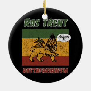 Ras Trent 2 Ceramic Tree Decoration