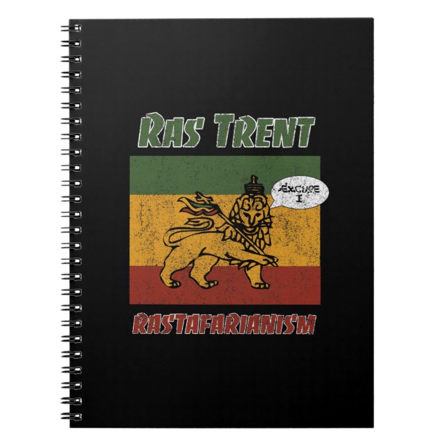 Ras Trent 2 Spiral Notebook (Front)
