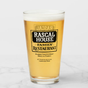 Rascal House Family Restaurant, Lincolnwood, IL Glass