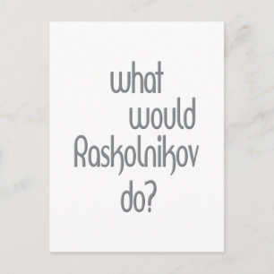 Raskolnikov Postcard