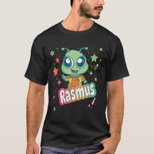 RASMUS - Cute Boy Name with cute Alien T-Shirt