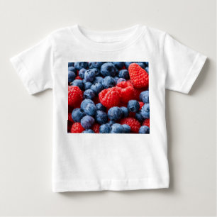 Raspberries and Blueberries Baby T-Shirt
