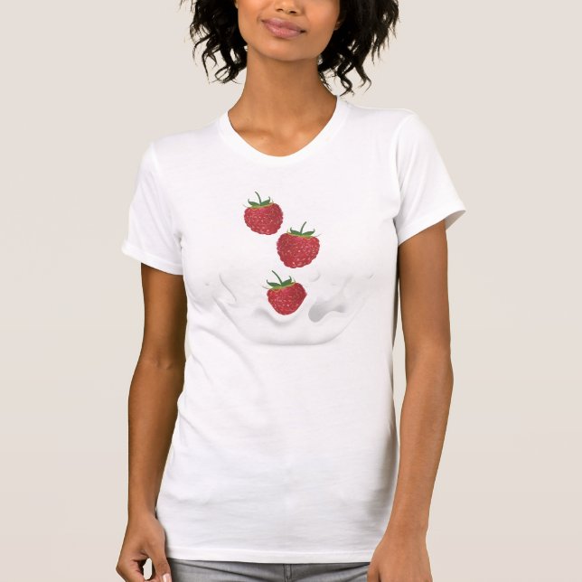 Raspberries and Cream T-Shirt (Front)