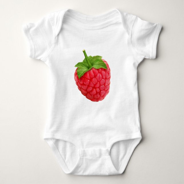 Raspberries Baby Bodysuit (Front)