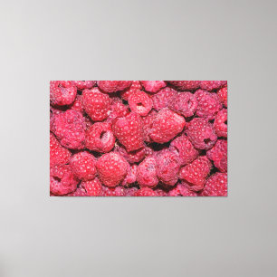 Raspberries Canvas Print