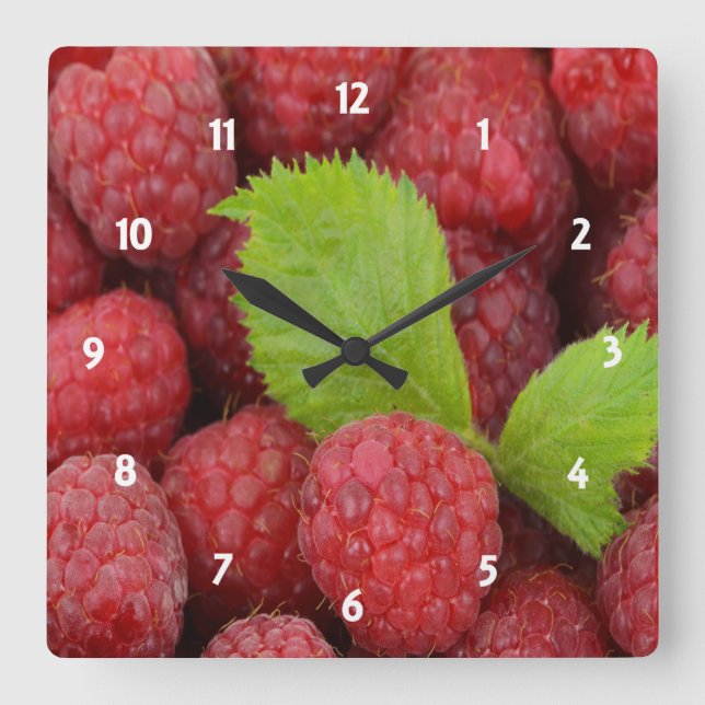 Raspberries Clock (Front)