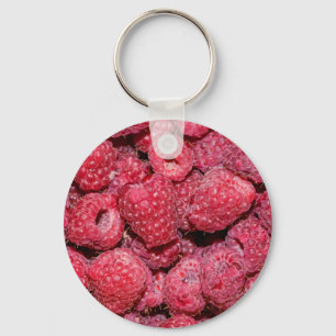 Raspberries Key Ring