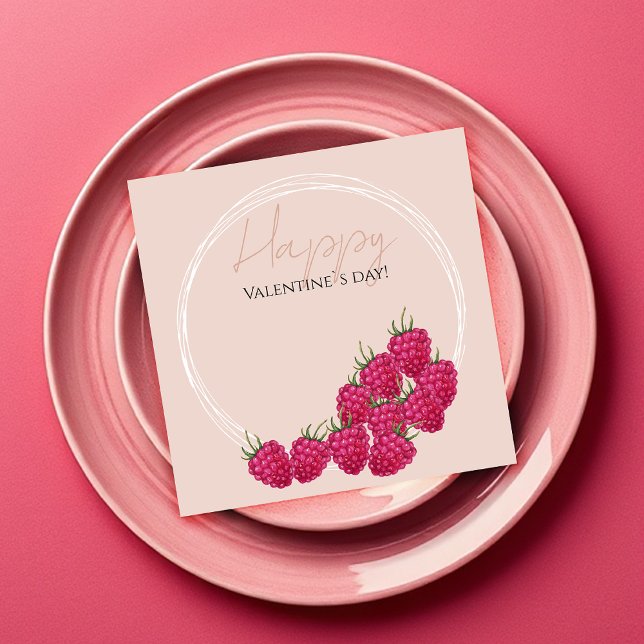 Raspberries Watercolor Illustration Card (Creator Uploaded)