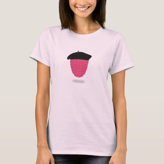 "Raspberry Beret" T-Shirt (Front)