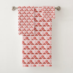 Raspberry Blush Bath Towel Set