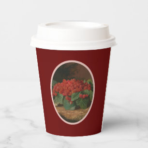 Raspberry Bridal Shower Tea To-go Cups