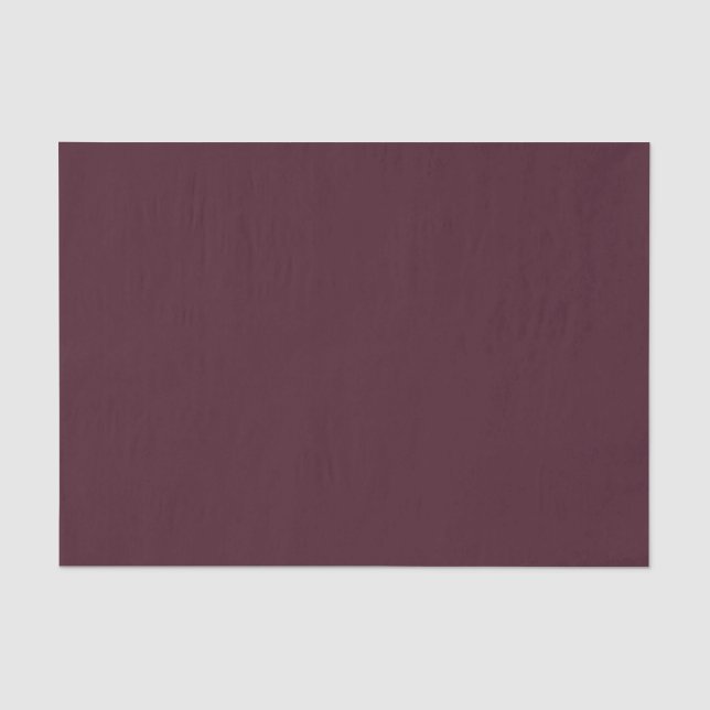 Raspberry burgundy | solid burgundy  tissue paper (Front)