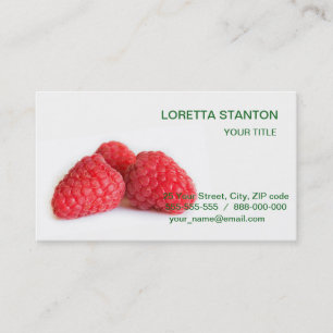 Raspberry Business Card