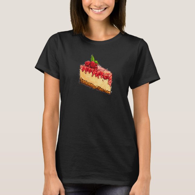 Raspberry Cheesecake Couples Group Party Halloween T-Shirt (Front)